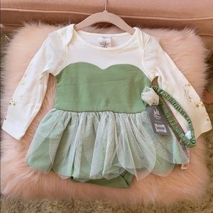 NWT Disney Baby Girl Tulle Skirt Onesie